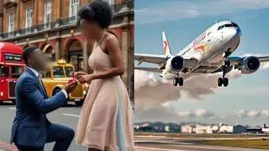 Drama as man flies to UK to propose to another lady, days after marry a woman in US