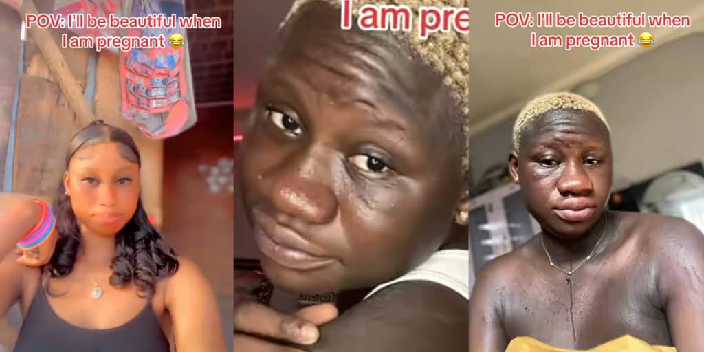 Nigerian woman who vows to slay during pregnancy shocks many with transformation video