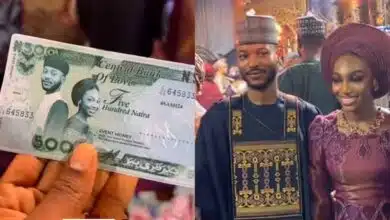 Nigerian couple prints their own currency for wedding to avoid abusing naira note