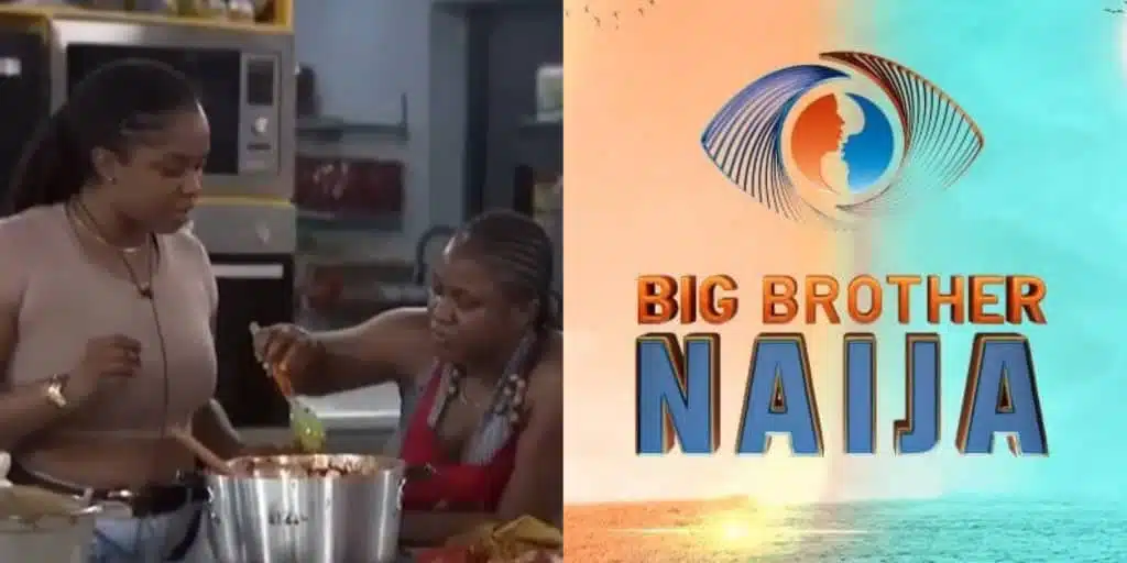 BBNaija: "Your stew is mad" – Onyeka salivates, requests more as she tastes Wanni X Handi’s rice and stew