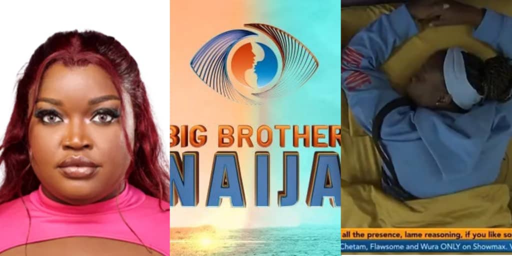 BBNaija: "Early pregnancy symptoms" - Viewers react as Chinwe sleeps, snores while others prepare for tasks