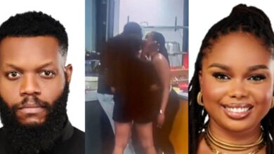 BBNaija: Fans react as Ozee and Onyeka share their first kiss