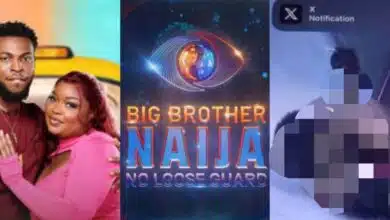 BBNaija: "She's throwing up" – Zion's girlfriend, Chinwe vomits, fuels pregnancy speculations