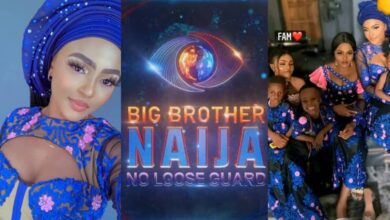 BBNaija: Kassia's family portrait melts hearts on social media