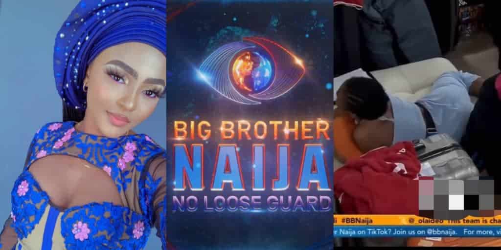 BBNaija: "It's alive" - Kassia's bumbum steals the show as housemates point out its bounce when she laughs