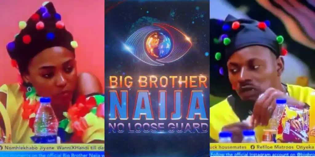 BBNaija: "Toast me naa" - Kellyrae causes buzz as he asks wife, Kassia to woo him 