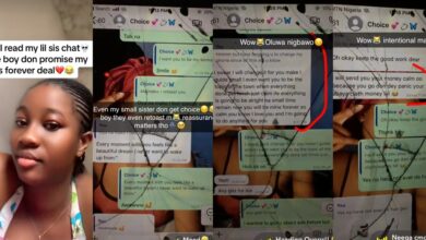 Nigerian lady exposes sister's romantic chats with boyfriend who promised 'forever deal'