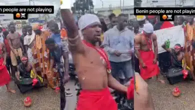 Herbalists in Benin protest against bad government, video goes viral