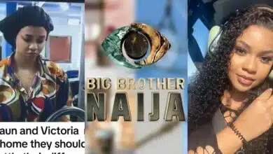 BBNaija: 'No pity vote this year' - Viewer calls for Victoria and Shaun's eviction over alleged rift