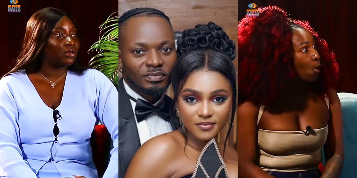 BBNaija: Shocking moment as evicted housemates, Tami, learn Kellyrae and Kassia are secretly married