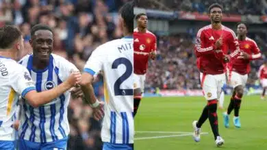 EPL: Pedro's late strike stuns Manchester United as Brighton snatch dramatic win