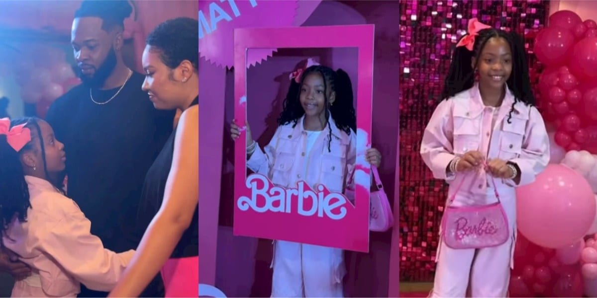 Flavour and baby mama, Anna Banner throw their daughter, Sofia lavish birthday party