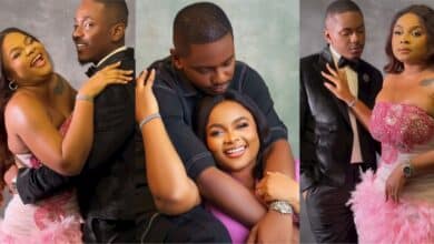 Timini Egbuson and Bimbo Ademoye raises dating speculations with romantic photos