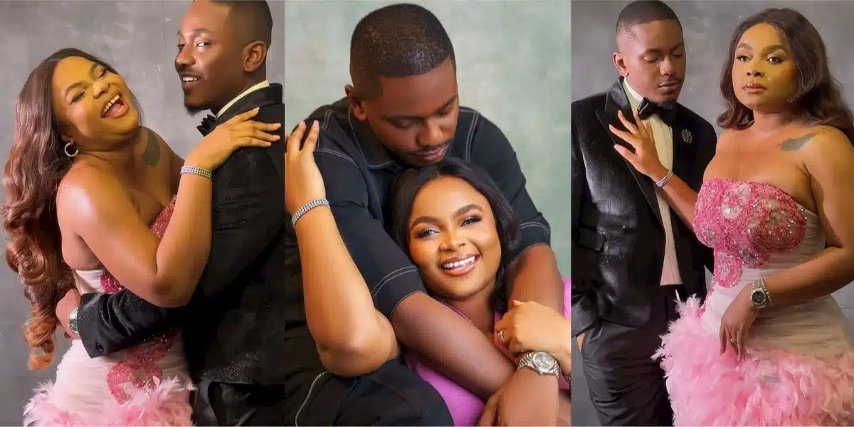 Timini Egbuson and Bimbo Ademoye raises dating speculations with romantic photos