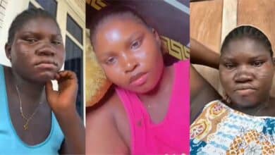 Lady stuns many as she shows off her looks before and after pregnancy