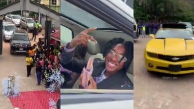 Secondary school students in Benin City turn up in style for prom