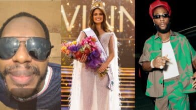 Daniel Regha knocks Burna Boy, others for mocking new Miss South Africa 2024