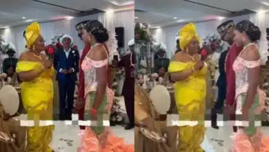 Groom's mother reveals she rejected many women for her son during wedding day prayer