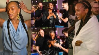 DJ Cuppy reveals 'best decision of her life' as she undergoes water baptism