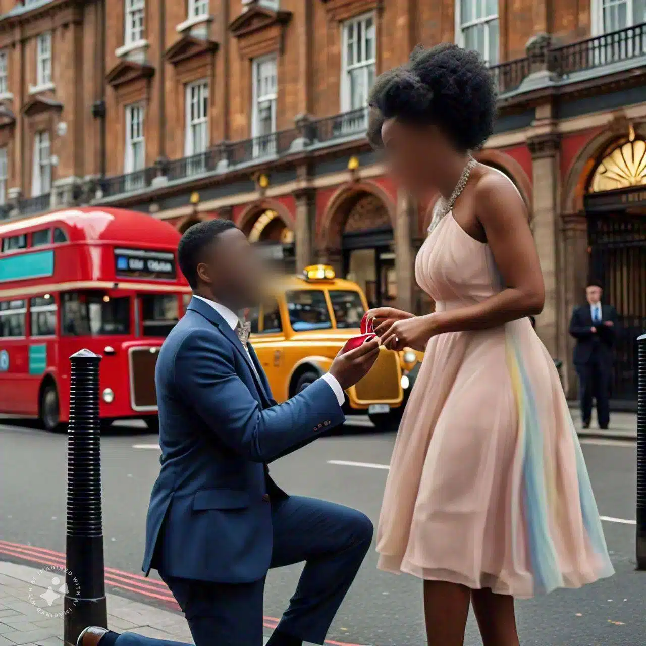 Drama as man flies to UK to propose to another lady, days after marry a woman in US