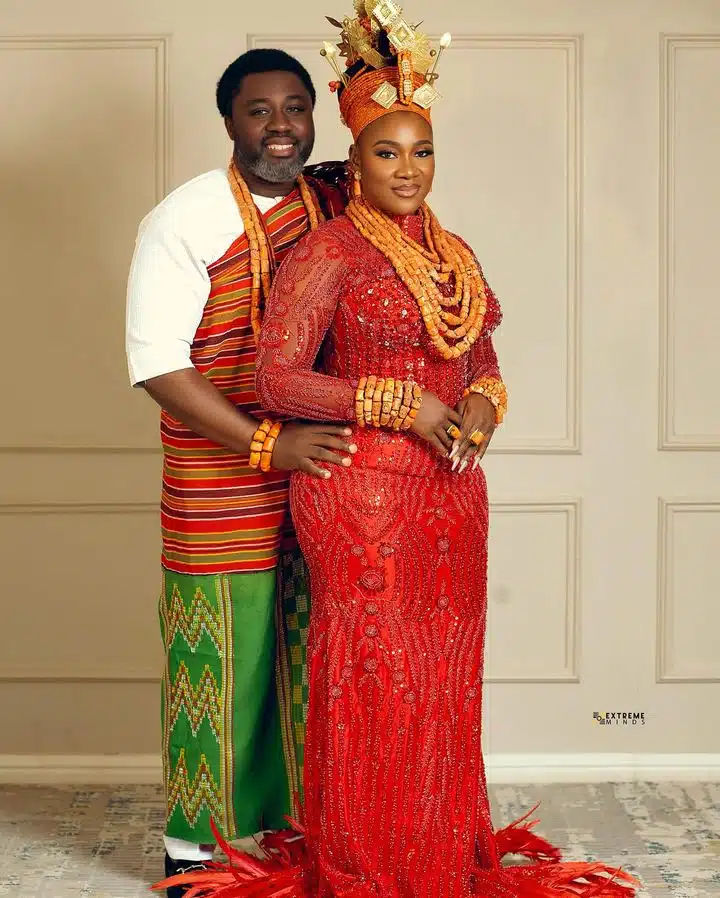 Mercy Johnson and her husband celebrates their 13th wedding anniversary