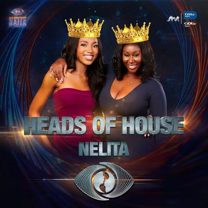 BBNaija S9: Nelita becomes new HoHs, choose Chekas as their house guests