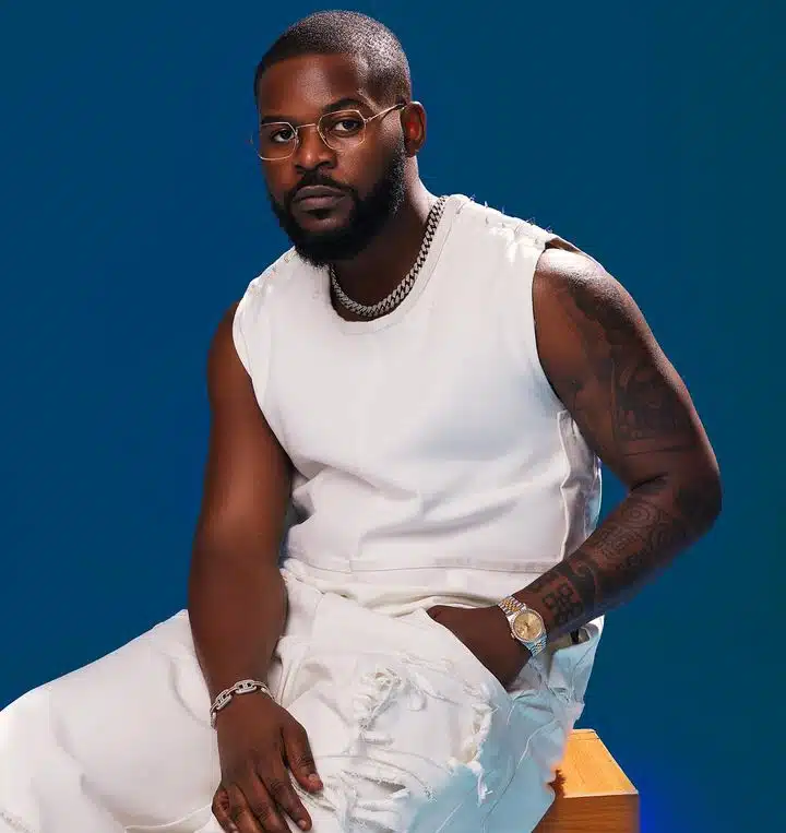 Falz shares message for women who have more than three eggs for breakfast