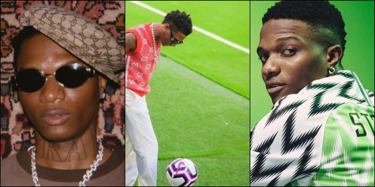 Wizkid opens up on his first passion for football before music took over