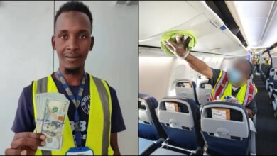 Why I returned the missing ,000 - Airport cleaner