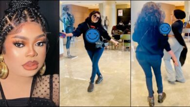 Bobrisky breaks silence following release from jail, flaunts his figure