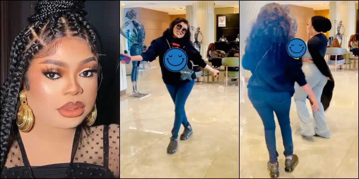 Bobrisky breaks silence following release from jail, flaunts his figure