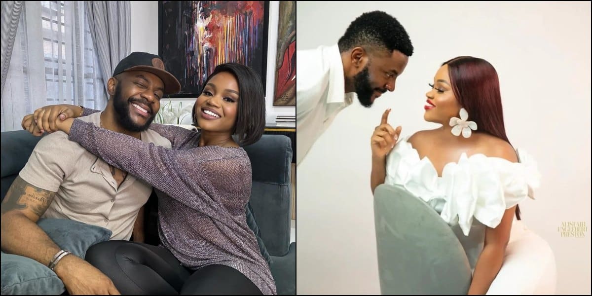 Ebuka Obi-Uchendu's wife, Cynthia prays for male child with him