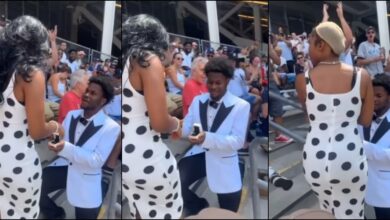 lady's wig proposal stolen