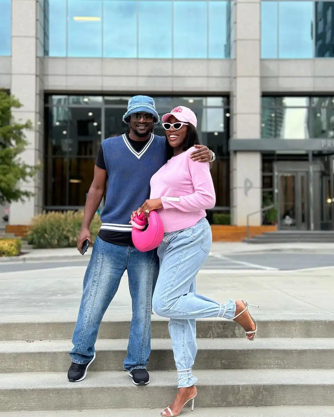 Paul Okoye and fiancée Ivy Ifeoma melt hearts with new adorable photos 