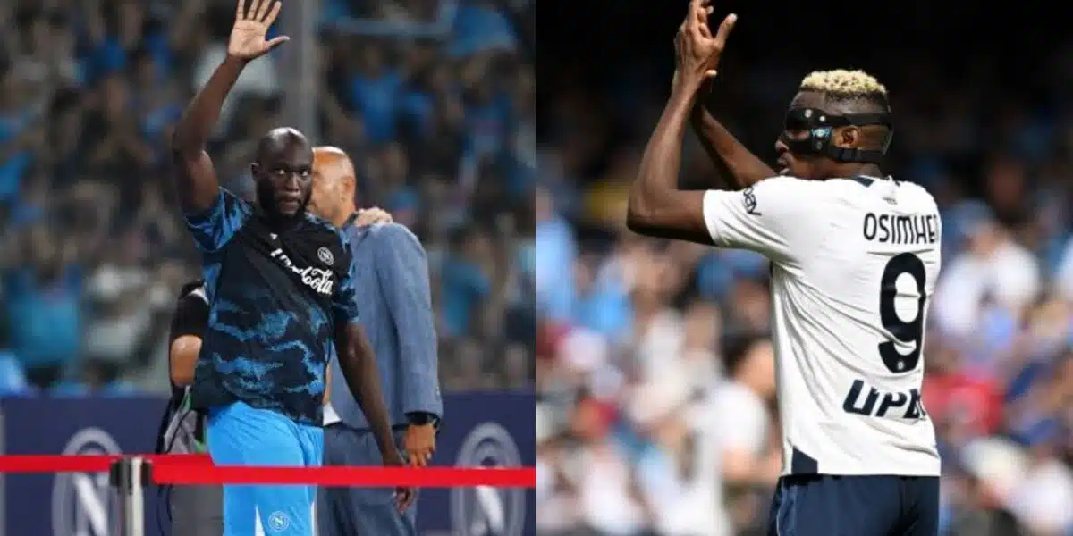 Lukaku rejects Napoli's No. 9 shirt out of respect for Osimhen who is set for Galatasaray move