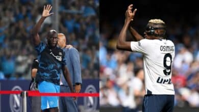 Lukaku rejects Napoli's No. 9 shirt out of respect for Osimhen who is set for Galatasaray move