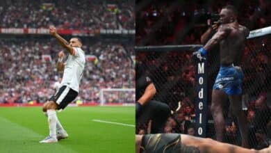 Adesanya salutes Salah after Liverpool star used his celebration in Man United win