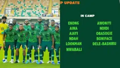 AFCONQ 2025: Boniface, Nwabali, nine others arrive camp ahead of Benin, Rwanda clash