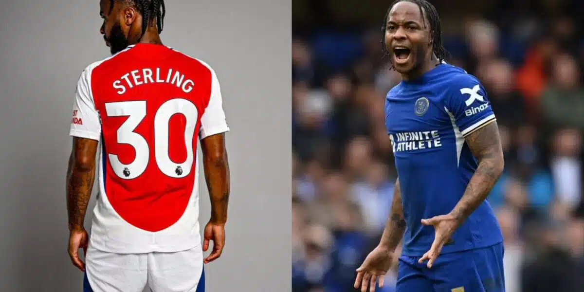 Confirmed: Raheem Sterling chooses No. 30 shirt at Arsenal, snubs No. 10