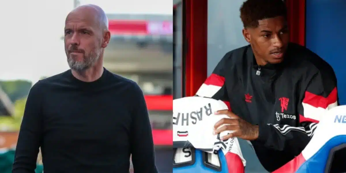 Ten Hag dismisses rift rumours with Rashford, slams Redknapp's "crazy" speculation