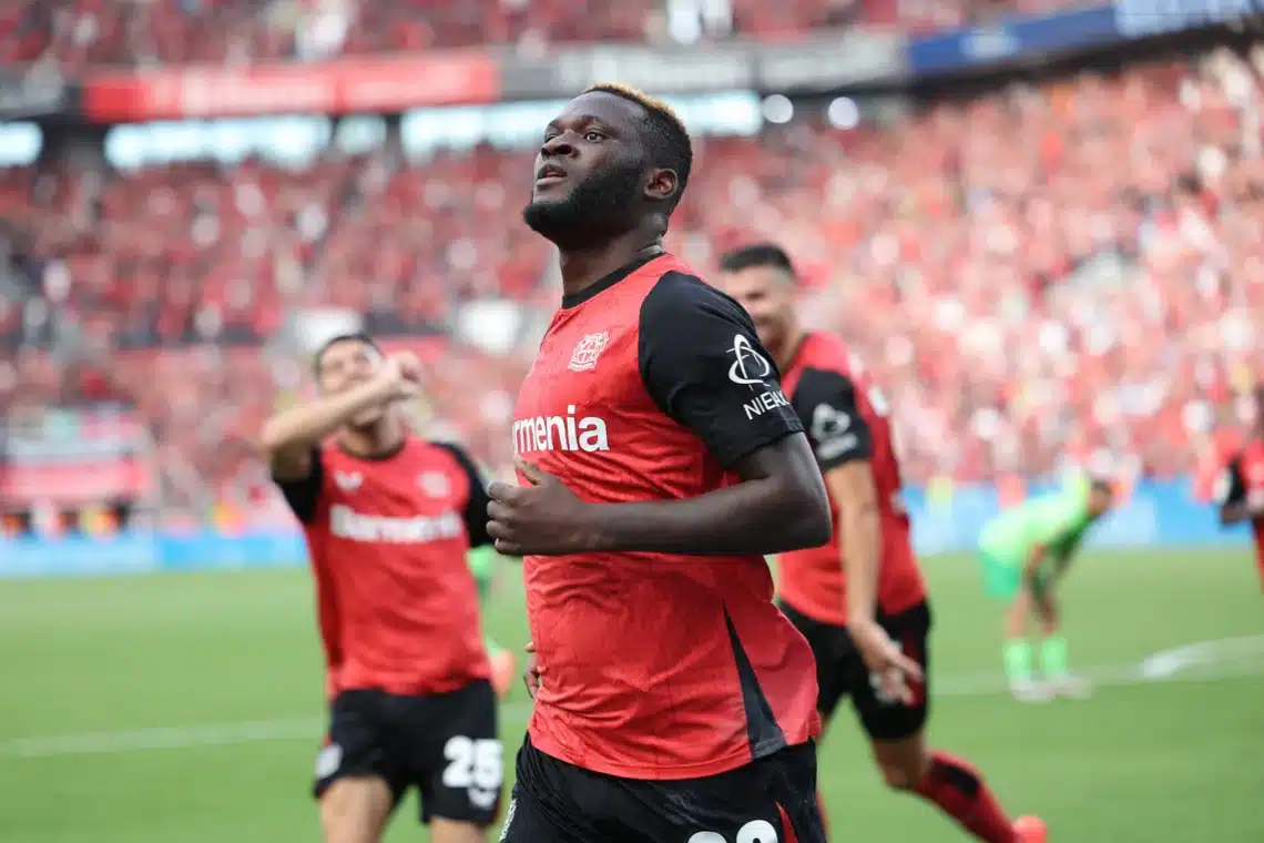 Bundesliga: Boniface seals Bayer Leverkusen's comeback in seven-goal thriller