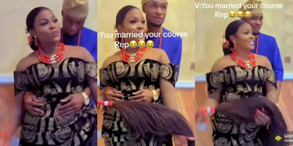 Lady marries course rep