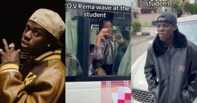 Moment kids go gaga as they mistake Rema's lookalike for the singer