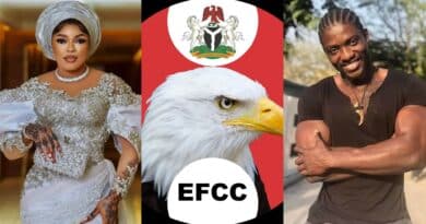 EFCC chairman orders swift investigation into Bobrisky's claim of being charged N15M by agency