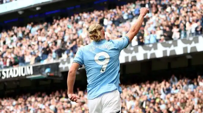 EPL: Haaland breaks record with brace against Brentford in City’s 2-1 win