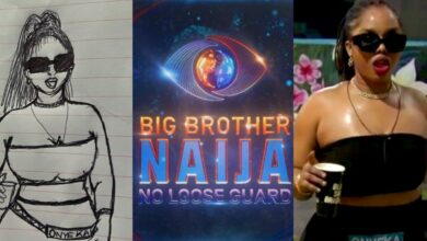 BBNaija: Fan flaunts hand-drawn portrait of Onyeka