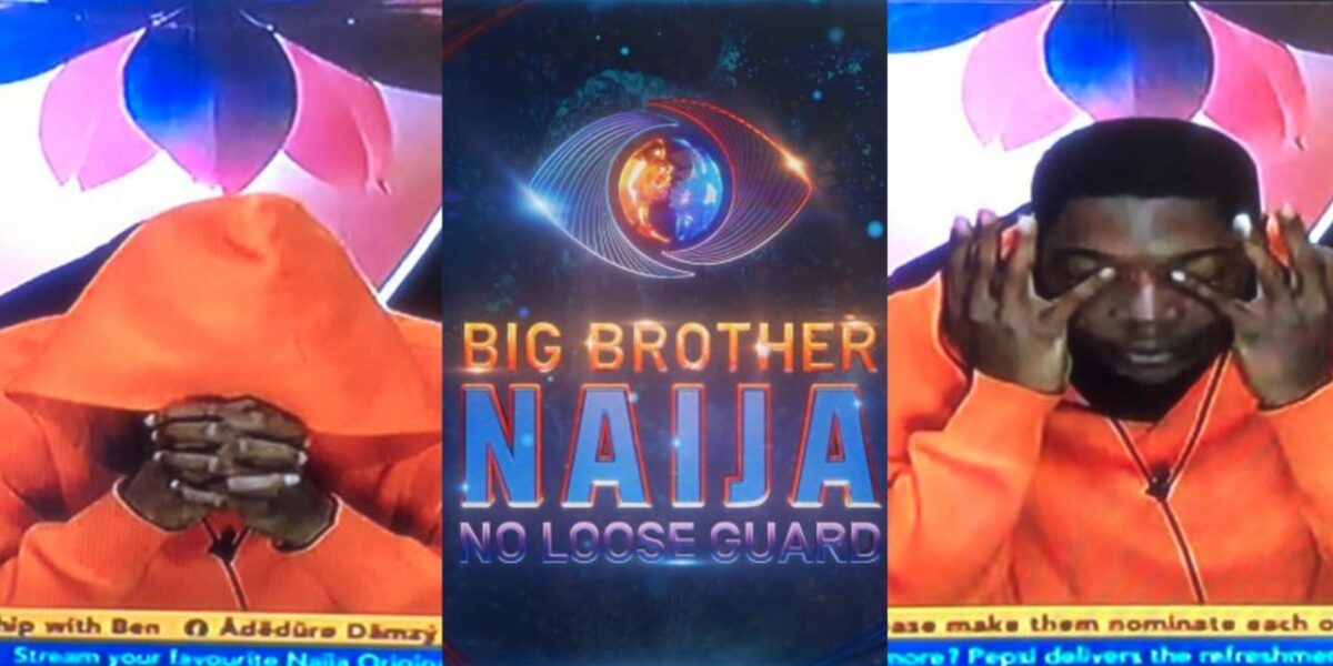 BBNaija: Shaun cries in diary room after argument with Wanni