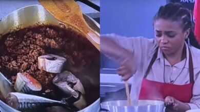 BBNaija: "Jesus, fresh fish for stew" - Viewers question Kassia's cooking skills