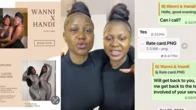 BBNaija: Evidence emerges of Wanni X Handi charging ₦600k in Lagos, ₦1 million outside for DJ gigs