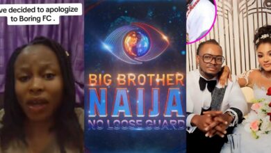 BBNaija: Nigerian lady apologizes to boring FC, Kassia, and Kellyrae fans